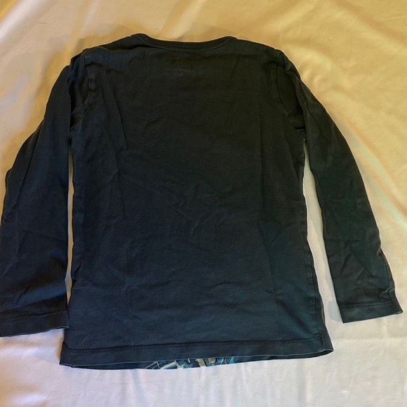 Crewcuts Kids Long Sleeve Tees - Gray, Black, Blue, Cream - Picture 11 of 13